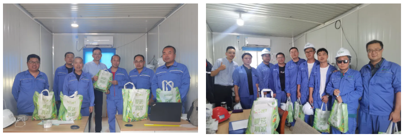 关怀一线 致敬匠心 | 豪门国际开展项目现场夏日“送清凉”慰问活动 关怀一线 致敬匠心 | 豪门国际开展项目现场夏日“送清凉”慰问活动